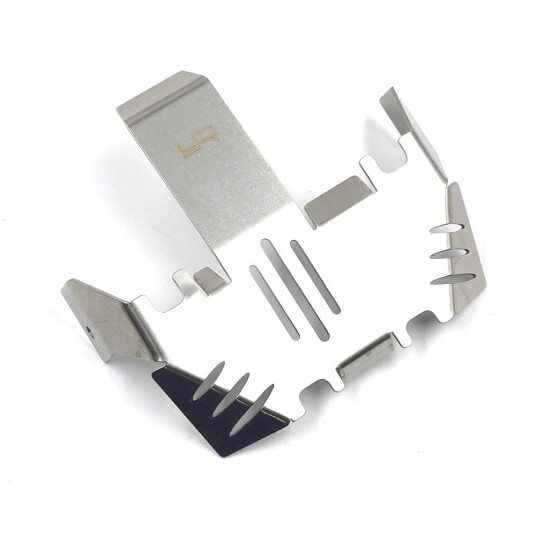 Yeah Racing Stainless Steel Full Protector Skid Plate For Traxxa