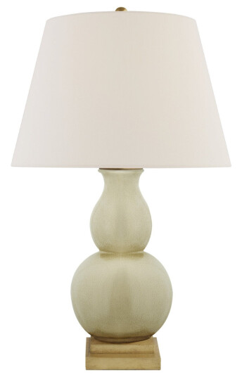 Gourd Form bordslampa Tea Stain