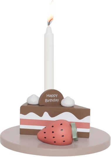 JaBaDaBaDo Lysestake Bursdagskake Multi JaBaDaBaDo Lysestake Bursdagskake Multi