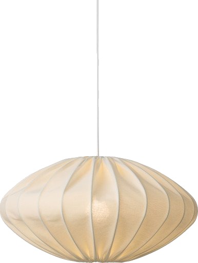 Nielsen Light Jasmin Ellipse pendel hvit ledning hvit