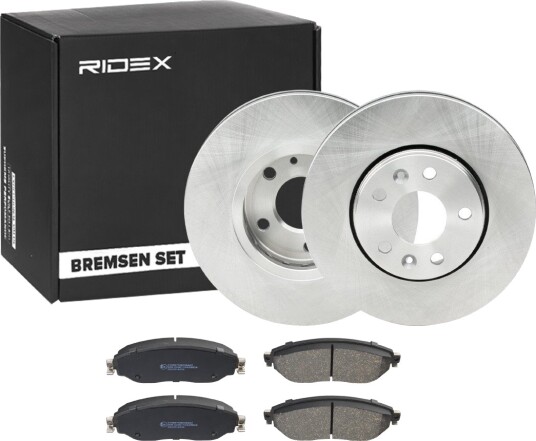 Bremseskiver og -klosser RIDEX 3405B0880
