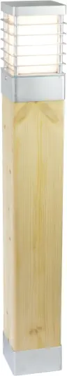 Other Brand Halmstad pullert - 85cm - Ubehandlet