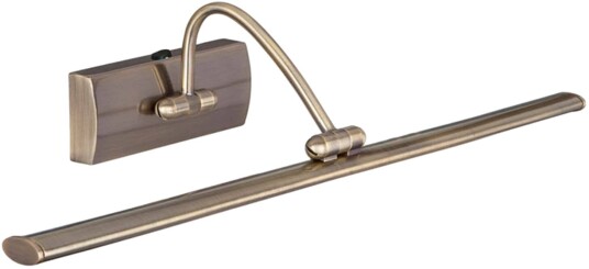 Searchlight LED bildelampe Head med regulerbart hode 38 cm Bronse / messing Stue / spisestue Metall Moderne