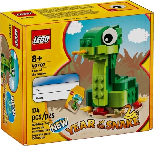 LEGO 40707 Slangens år