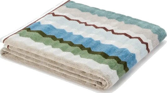Missoni Home Eva Bath Sheet 100X150 100   Multi/patterned   100X150