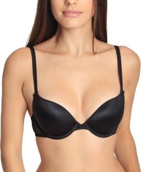 sassa BH Dotted Mesh Push Up Bra Svart A 75 Dame