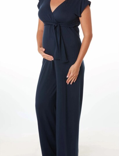 Cache Coeur Maternity One Piece Suit Origin Blue S Regular Cache Coeur Maternity One Piece Suit Origin Blue S Regular