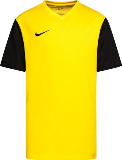 Nike Spillerdrakt Tiempo Premier Ii   Tour Yellow/svart Barn størrelse L: 147 158 cm