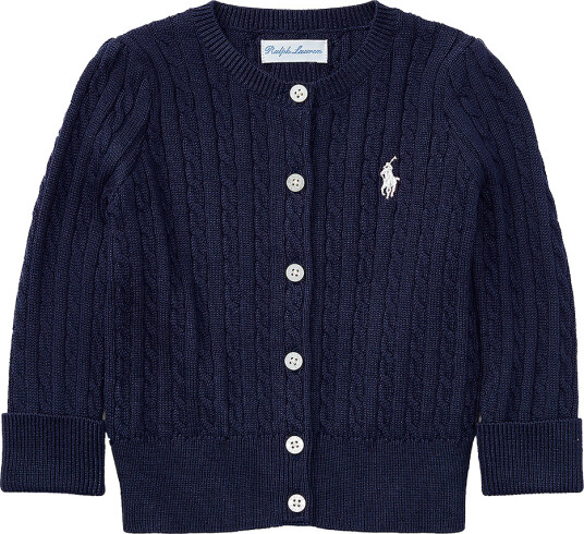 Ralph Lauren Baby Hunter Navy Cardigan 18 mdr