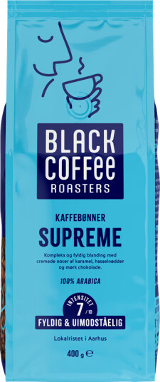 Black Coffee Roasters | Supreme 400 g kaffebønner Black Coffee Roasters | Supreme 400 g kaffebønner