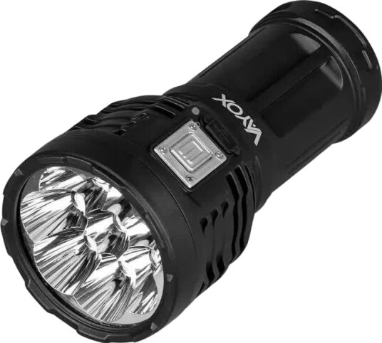 Vayox VA0114 lommelykt - 4xLED, vanntett, 600 lm, oppladbar Vayox VA0114 lommelykt - 4xLED, vanntett, 600 lm, oppladbar