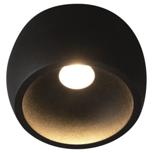 Hide-A-Lite Globe G2 Surface Downlight svart 2700 K Belysning