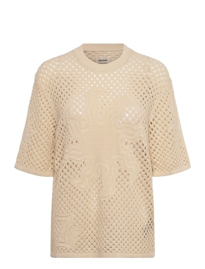 Zadig & Voltaire Malyna Colin - Beige - M/L Zadig & Voltaire Malyna Colin - Beige - M/L