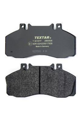 Bremseklosser TEXTAR 2983506 Bremseklosser TEXTAR 2983506