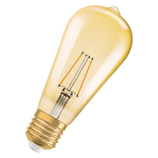 Ledvance 1906 edison gullfil 220lm 2,5W/824 E27