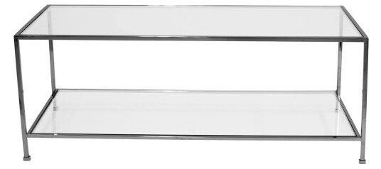 Wing salongbord svart krom