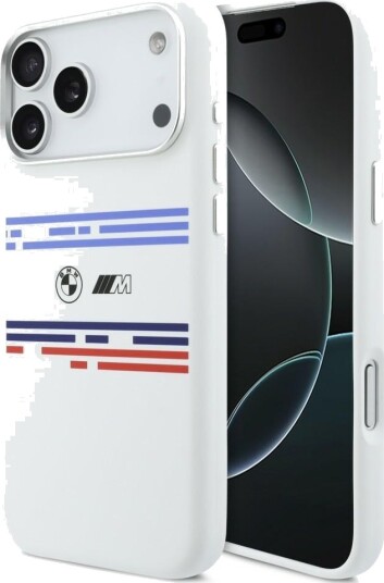 BMW M MagSafe-etui for iPhone 17 Pro Max - Hvit