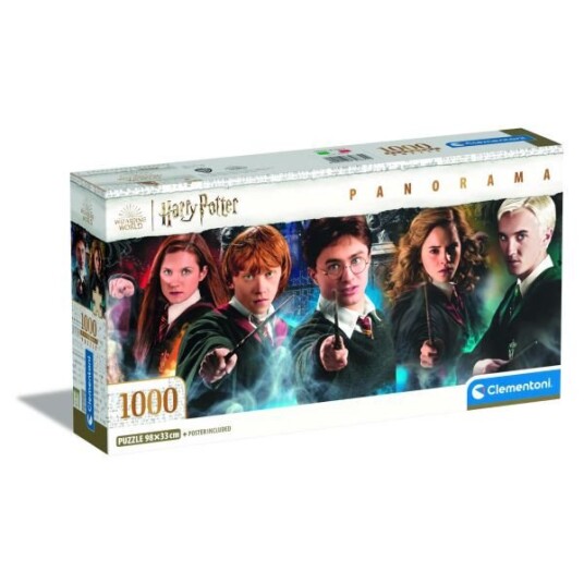 Clementoni Panorama Puslespill 1000 Brikker Harry Potter