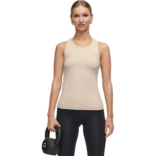 Casall Essential Racerback Tank Cream M Casall Essential Racerback Tank Cream M