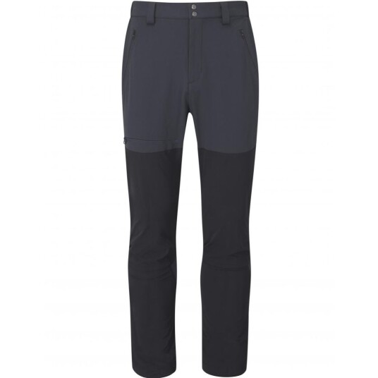 Rab  Torque Mountain Pants Herre, Be Beluga/Black, L/Short