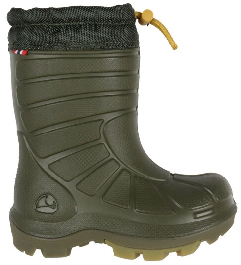 Viking Extreme  Fôrede Gummistøvler Hunting Green/Khaki 28