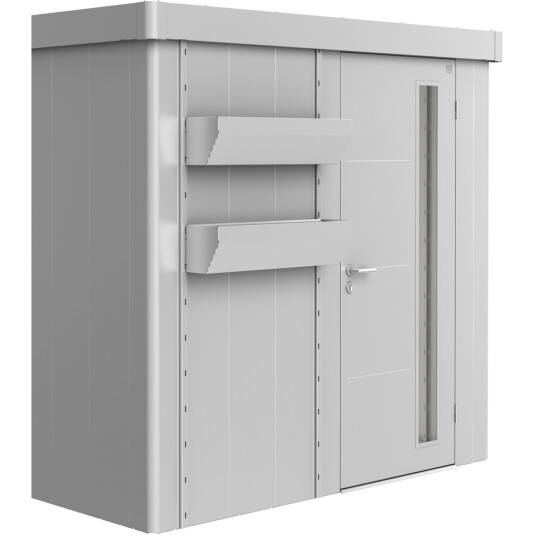 BIOHORT FLORABOARD FOR REDSKAPSBOD NEO, SØLV METALLIC