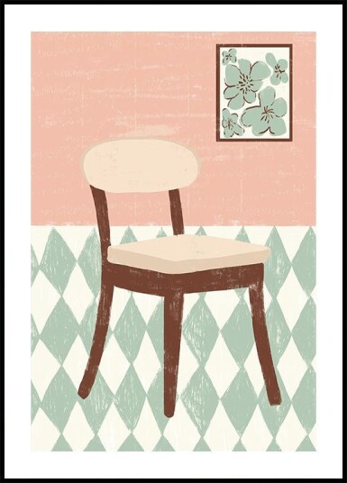 SIMPLE CHAIR Plakat Plakat / 70x100cm