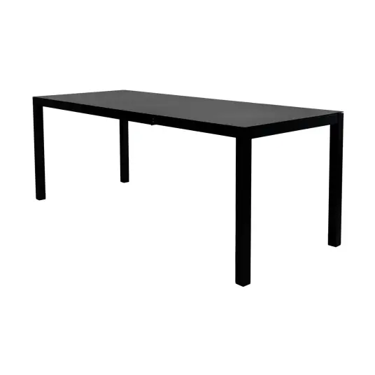 Fiam Aria uttrekkbart spisebord 140 200 cm Black Fiam Aria uttrekkbart spisebord 140 200 cm Black