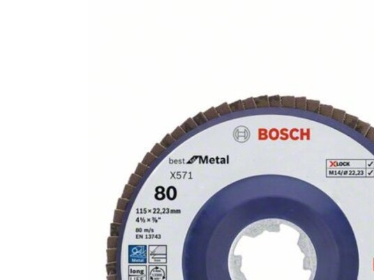 Bosch Accessories 2608619207 Metalskive Til Slibning Diameter 115 Mm Borings Diameter 22.23 Mm 1 Stk