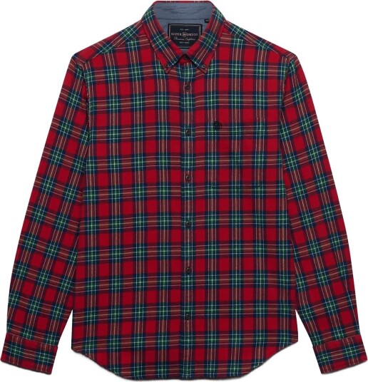 Superdry L/S Cotton Lumberjack Shirt ANDERSON RED CHECK L Superdry L/S Cotton Lumberjack Shirt ANDERSON RED CHECK L
