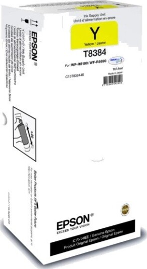 Epson Blekkpatron T8384 Gul (167.4ml) (20.000 sider)