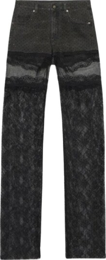 Blumarine Dame Bukser Grå 2XS, Blumarine Dame Bukser Grå 2XS,