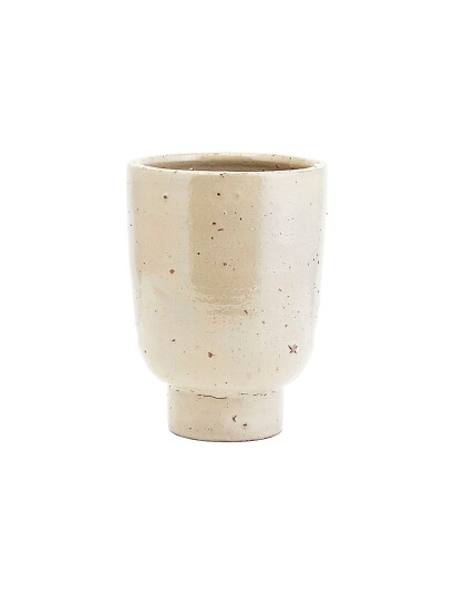 House Doctor Artist Urtepotte BEIGE H7.5CM