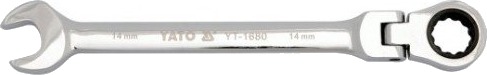 YATO YT-1680 Kombinasjonsnøkkel med skralle