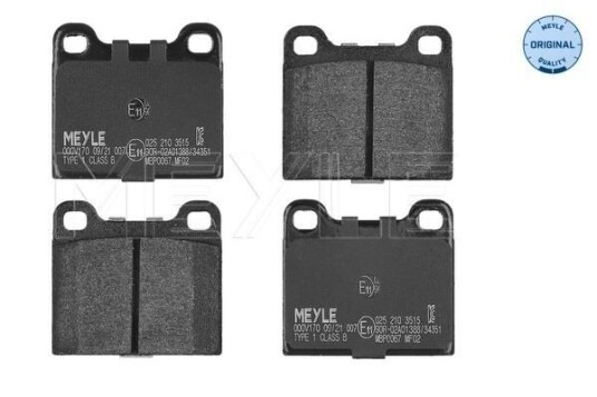Bremseklosser MEYLE 025 210 3515