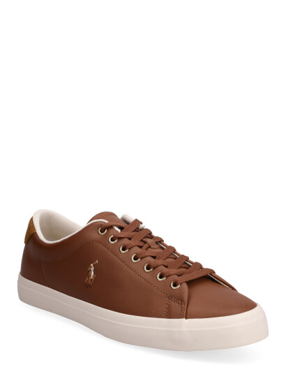 Polo Ralph Lauren Longwood Leather Sneaker - Brown - 41 Polo Ralph Lauren Longwood Leather Sneaker - Brown - 41