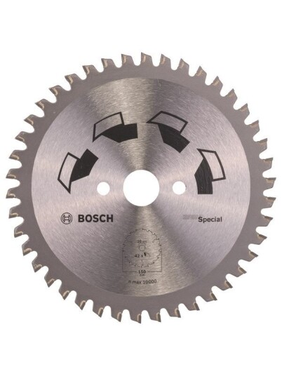 Bosch Sirkelsagblad SPECIAL D= 150 mm borediameter= 20 mm T= 42