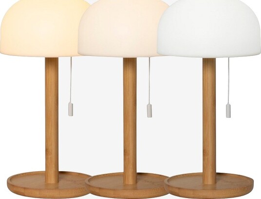 Star Trading   Bordlampe Tara Usb   Hvit