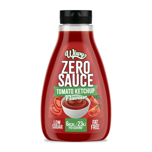Wispy Zero Sauce 430g x 9stk Tomato Ketchup Wispy Zero Sauce 430g x 9stk Tomato Ketchup