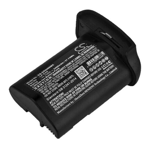 Canon 550EX batteri (3400 mAh 11.1 V, Sort) Canon 550EX batteri (3400 mAh 11.1 V, Sort)