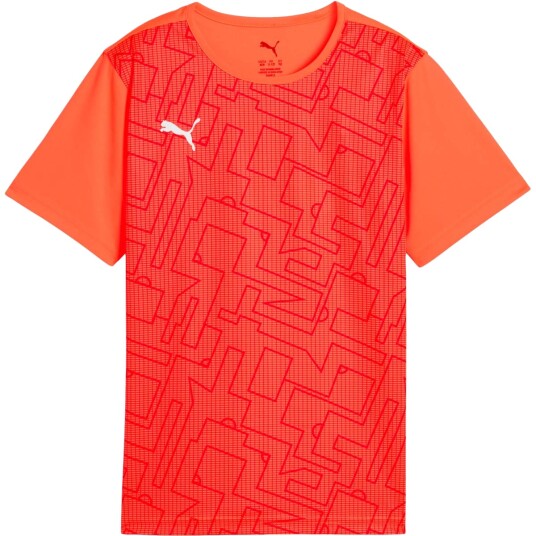 PUMA individualRISE Graphic Trenings T-skjorte Barn Rød 164