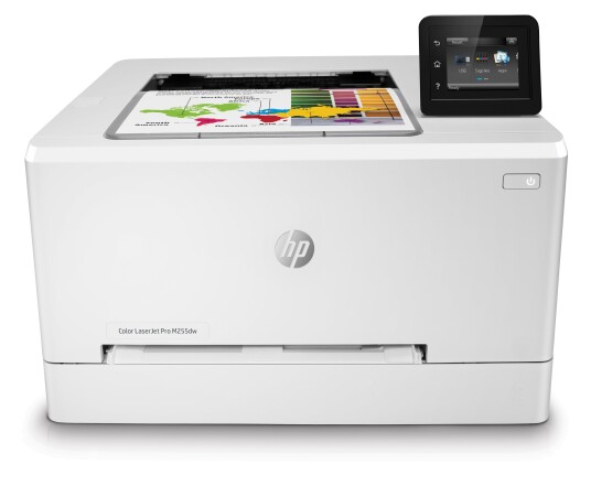 Hp Color Laserjet Pro M255dw - Skriver - Farge - Dupleks - Laser - A4/Legal - 600 X 600 Dpi - Inntil 21 Spm (Mono) / Inntil 21 Spm (Farge) - Kapasitet: 250 Ark - Usb 2.0, Lan, Wi-Fi(N), Usb-Vert