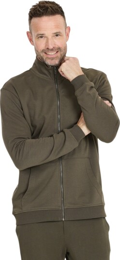 NOU Maynard Full Zip Sweatshirt Herre Grønn 2XL