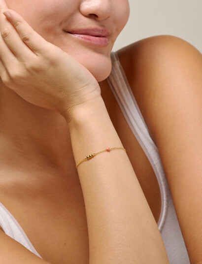 Enamel Copenhagen Bracelet Nara Gold ONE SIZE Enamel Copenhagen Bracelet Nara Gold ONE SIZE
