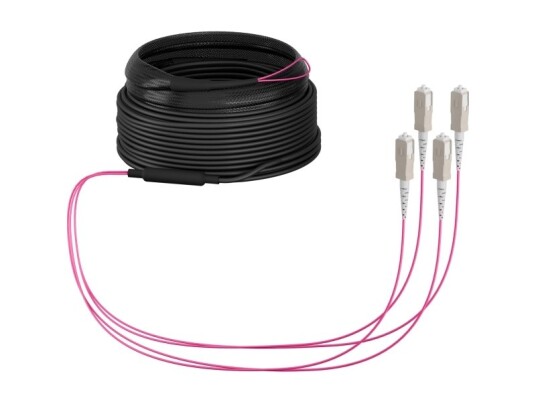 Efb Elektronik Trunk Kabel U-Dq Zn Bh Om4 4G 1X4 Sc-Sc 50M Dca Lszh - Kabel - 50 M (O8301s50om4)