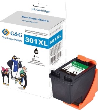 G&G 1883 XL svart blekkpatron 18 ml 650 sider