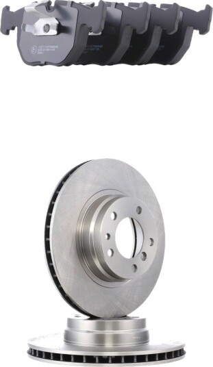 Bremseskiver og -klosser RIDEX 3405B3147