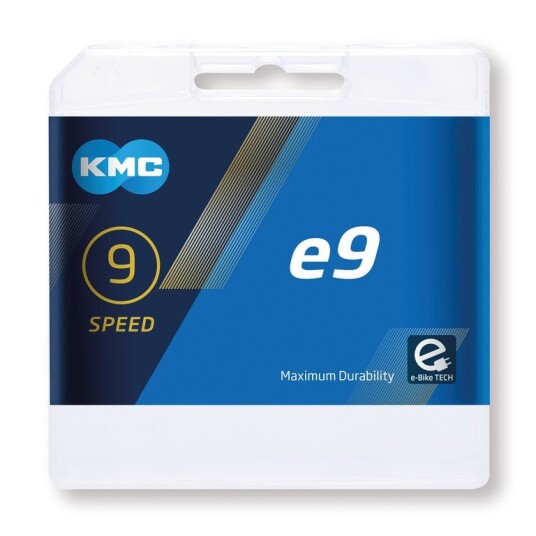 KMC e9 El-Sykkel Kjede Sølv KMC e9 El-Sykkel Kjede Sølv