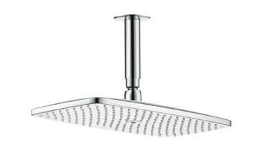 Hansgrohe Raindance E 360 AIR 1jet 360x190 mm, Med 1 stråletype, Krom Hansgrohe Raindance E 360 AIR 1jet 360x190 mm, Med 1 stråletype, Krom