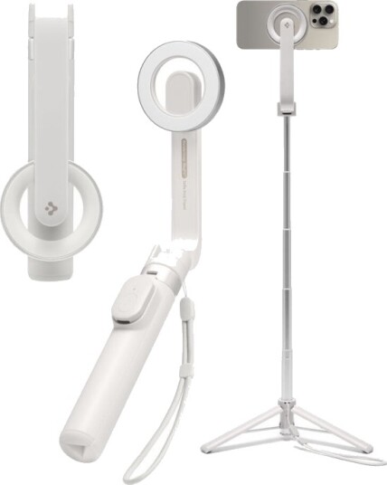 Spigen Selfiestick S571w Magsafe Tripod Bluetooth Dune Beige Amp07657 Spigen Selfiestick S571w Magsafe Tripod Bluetooth Dune Beige Amp07657